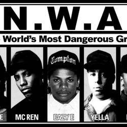 N.W.A. World's Most Dangerous Wall Poster