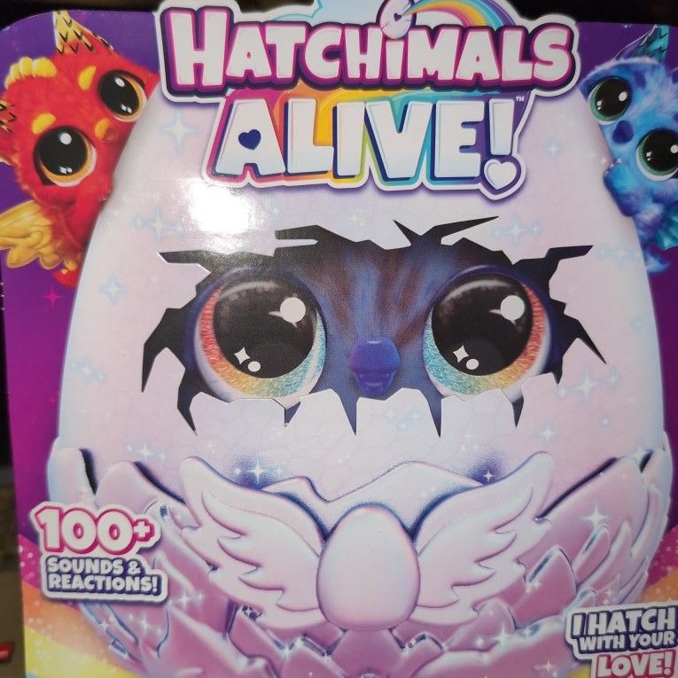 Hatchimals Alive Mystery Hatch Interactive Draggle with Mist, Lights & Sounds