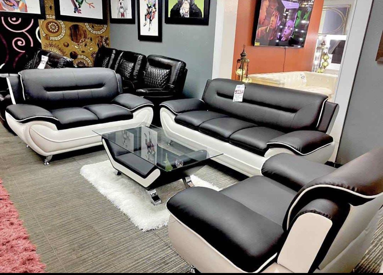 Last Chance Sale!! Modern Sofa, Loveseat & Chair Set β ONLY $788!
