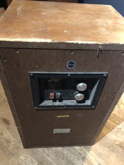 Pair of SANSUI SP 150 vintage speakers working condition for Sale