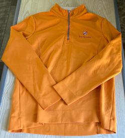 Ben Sherman Men’s 1/4 Zip Pullover Orange
