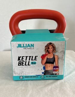 Jillian Michaels 5LB Kettle Bells (2) 