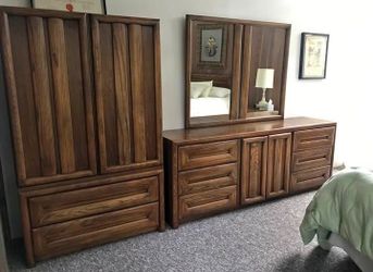 1971 6 PIECE QUEEN SIZE FURNITURE SET!