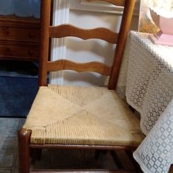 Ladder Back Cane Seat