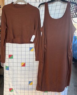 New! Maternity 2-piece Dress Set