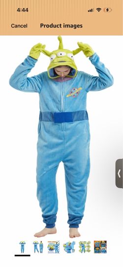 Toy Story Alien Onesie Costume Adult