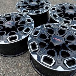 20” GMC Denali Sierra 2500 Chevy Silverado Dodge Ram 3500 8X6.5 We Finance Rims Wheels Set New 