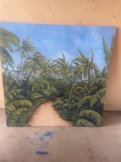 Hand Painted Island Photos