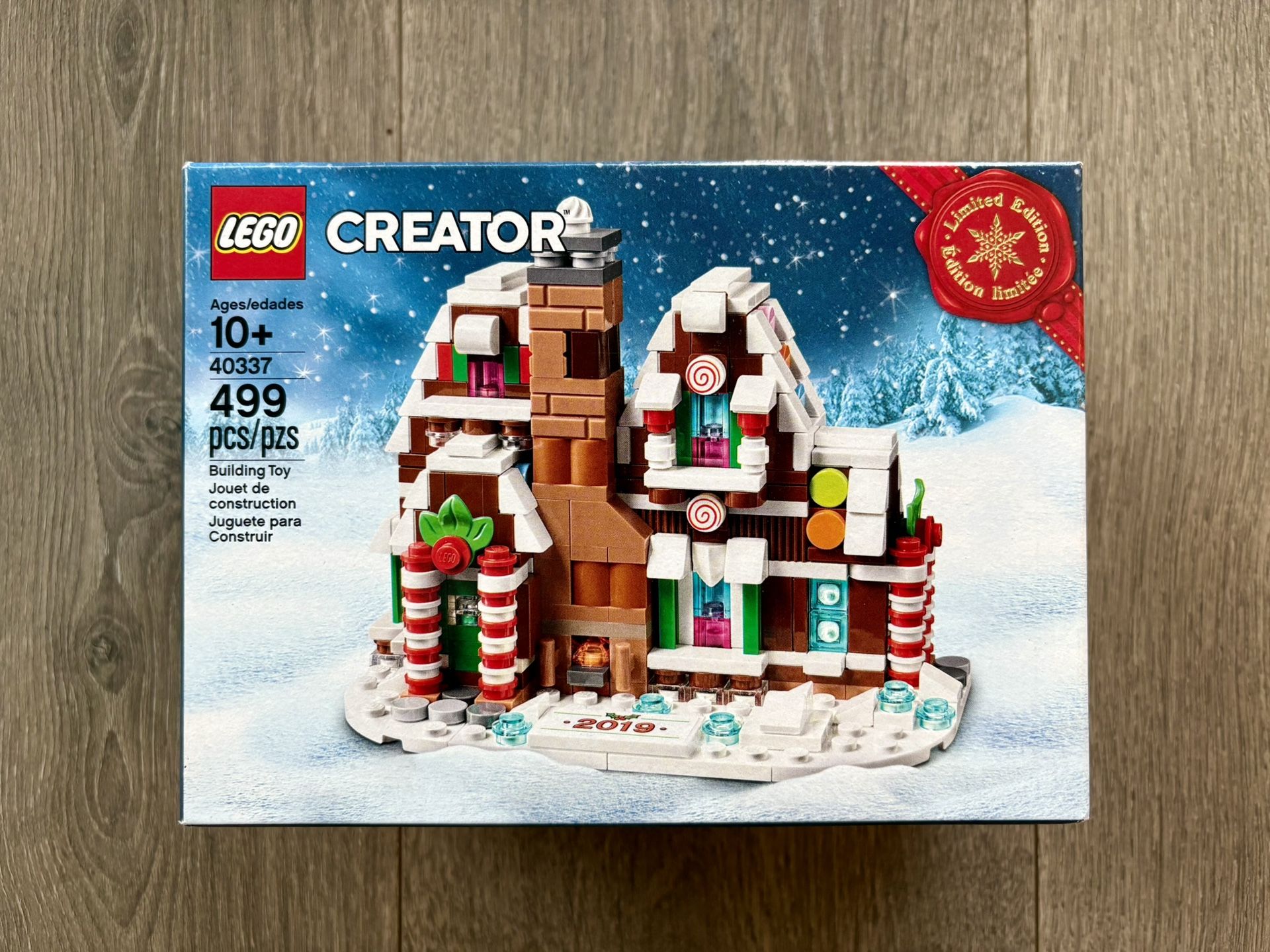 New LEGO Mini Gingerbread House 40337, Limited Edition