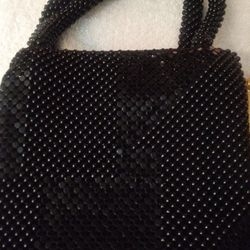 Black Mesh Evening bag NEW