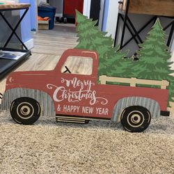 Christmas Truck sign 