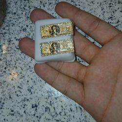 100 Dollar Nugget Earings