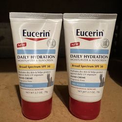 2 Eucerin Hand Crème 