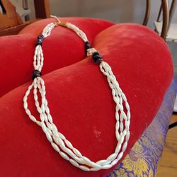 Handmade Pearl & Amethyst Necklace 