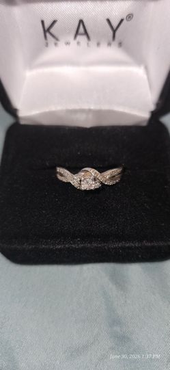 Beautiful but modest ring from Kay jewelers