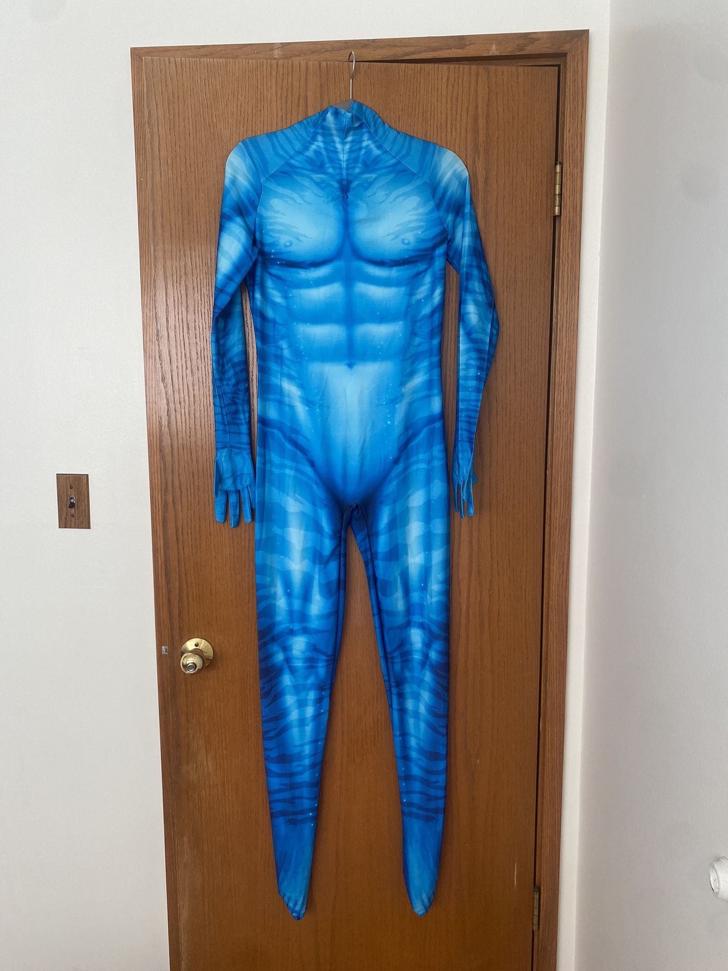 *NEW* Jake Sully Disney’s Avatar Men’s Bodysuit Costume