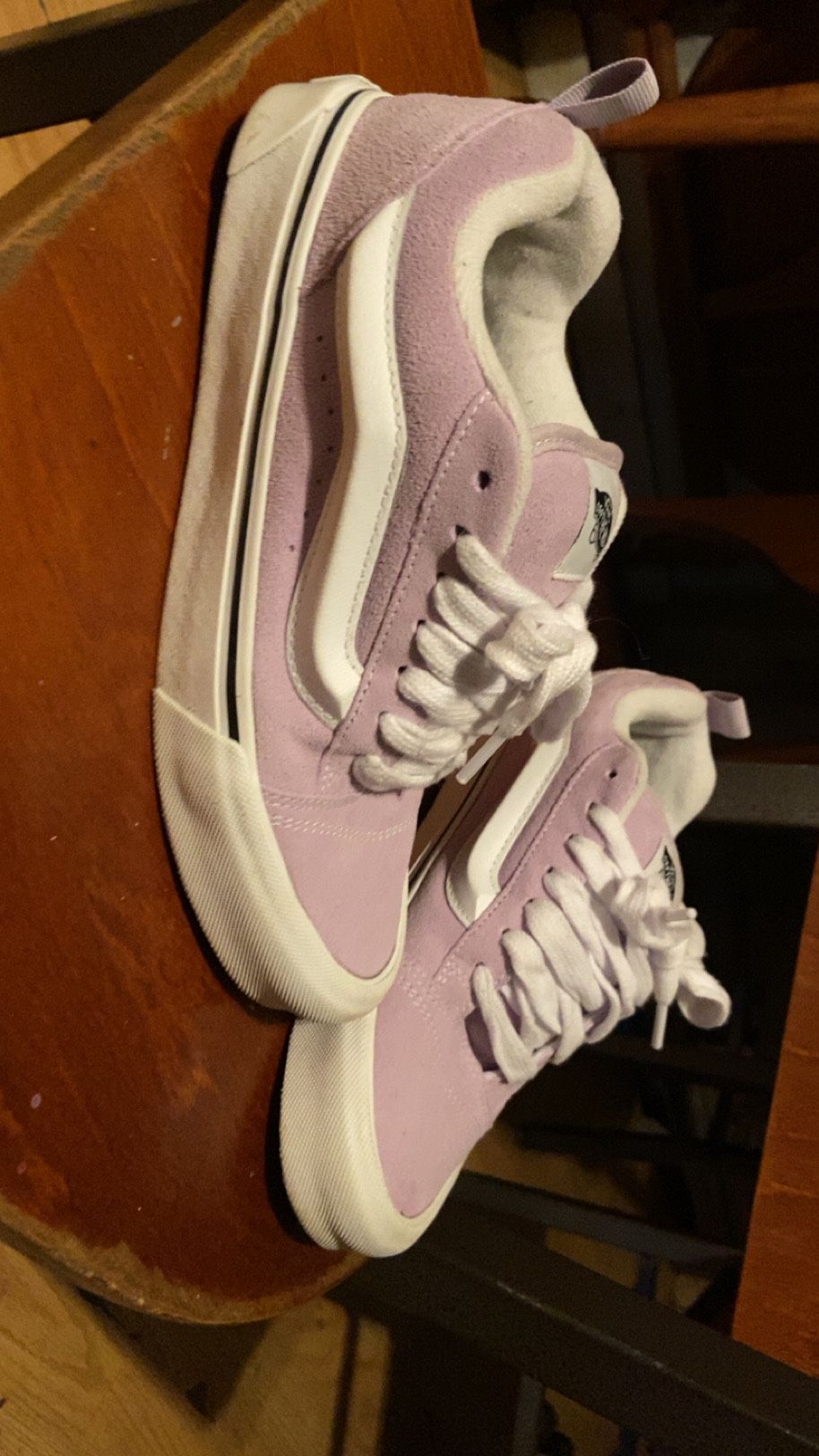 Lilac Knu Skool Vans 8.5w