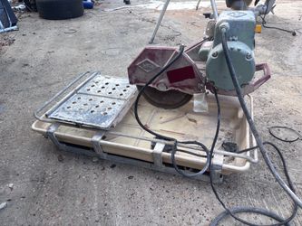 Mk diamond 101 tile saw