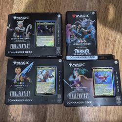 Final Fantasy Commander Decks & Takir Dragonstorm
