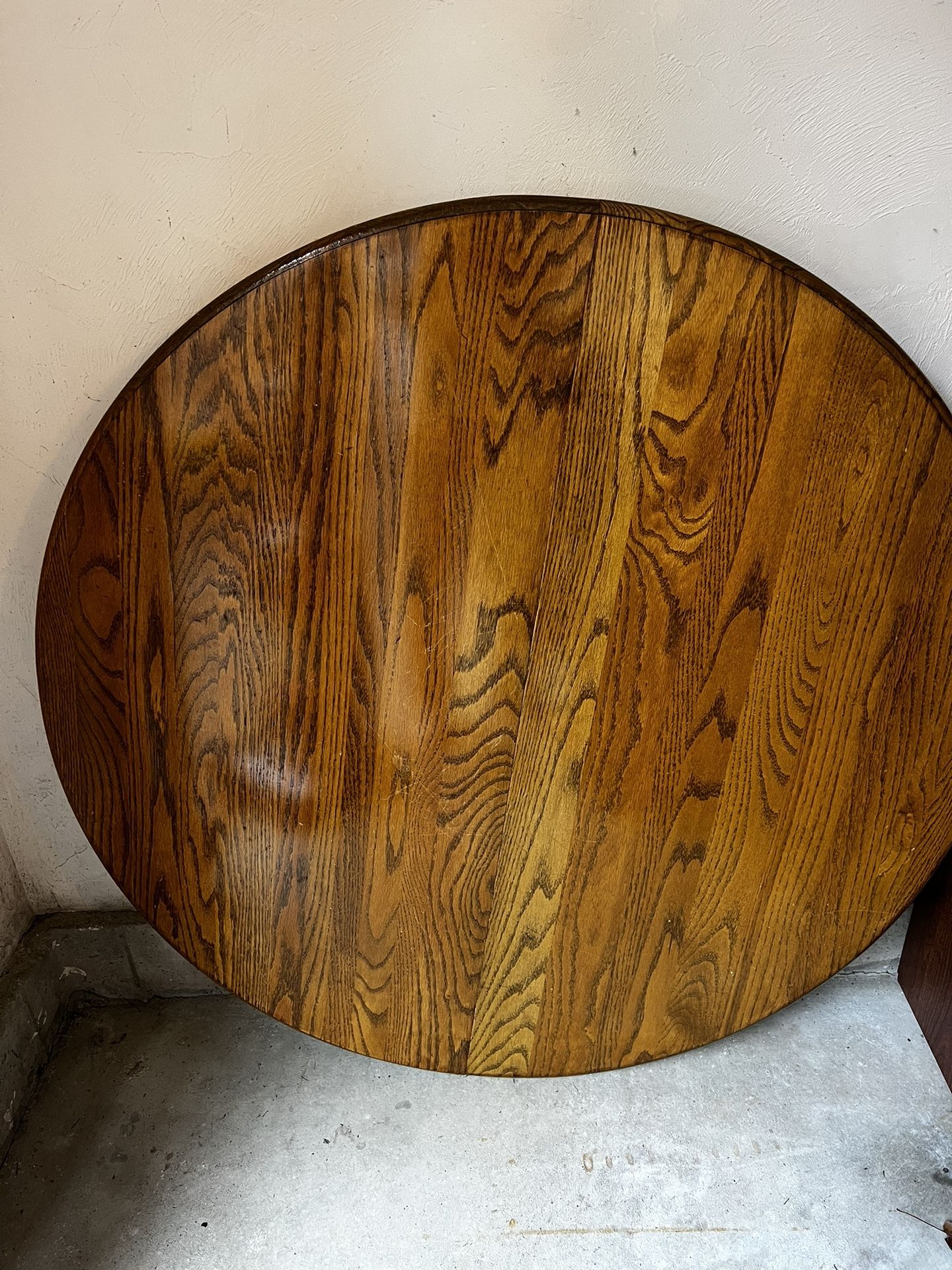 Solid Oak Table 6 Chairs And 4 Bar Stools