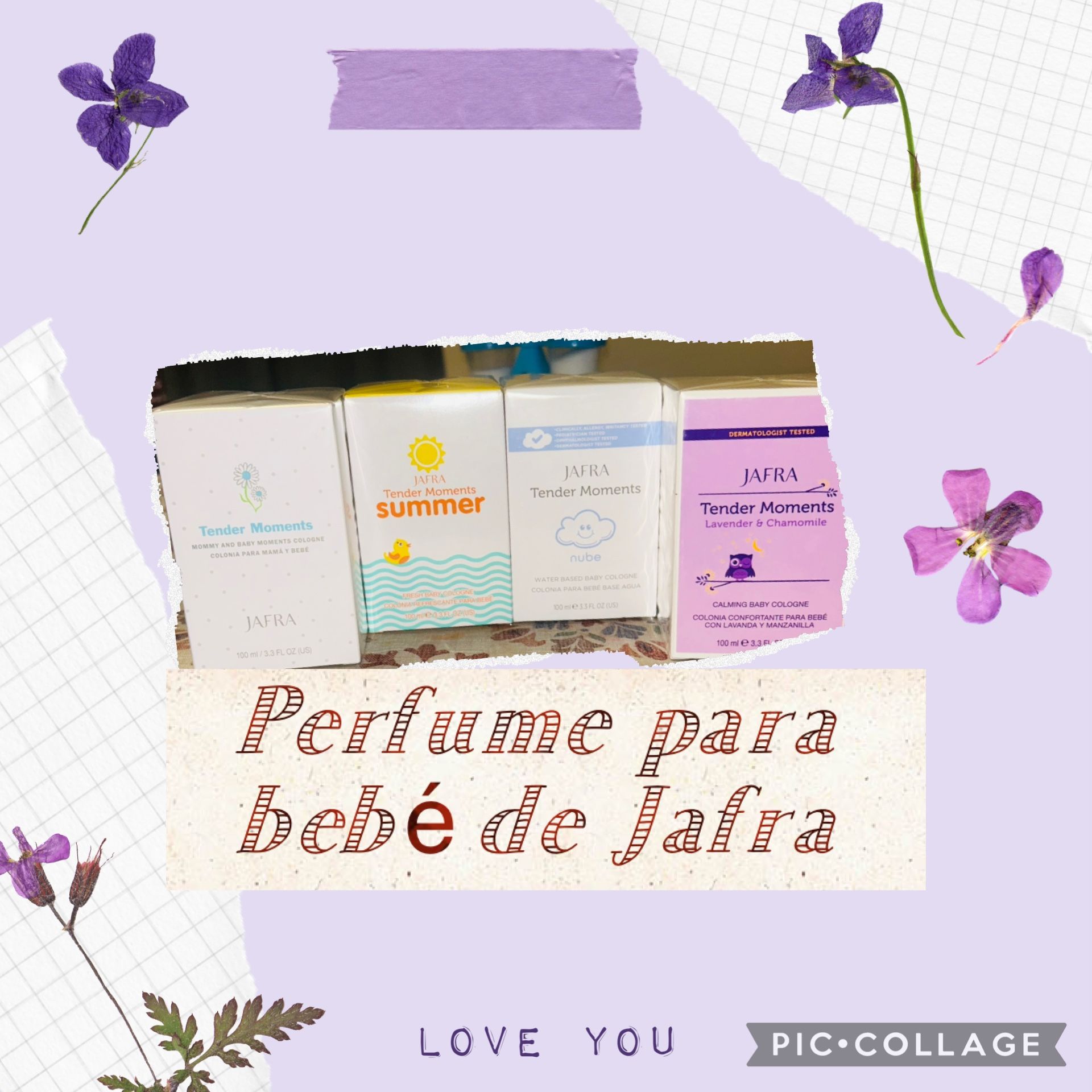 Fragancia para bebé de Jafra♥️