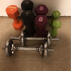 Dumbbells Various Weights