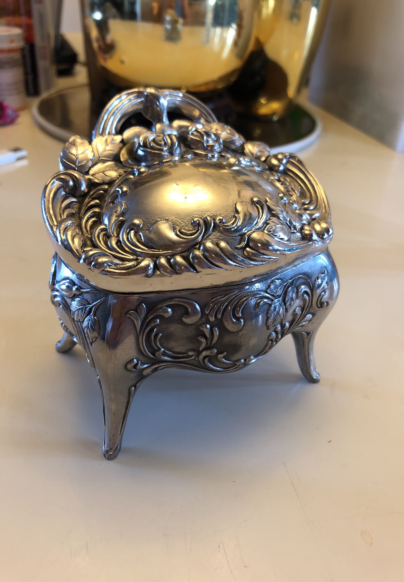 Antique Jewelry Box/Jewelry Casket