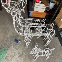 Christmas Yard Reindeer
