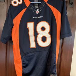 NFL Nike On Field Denver Broncos Jersey Peyton Manning #18 Adult Size Large 