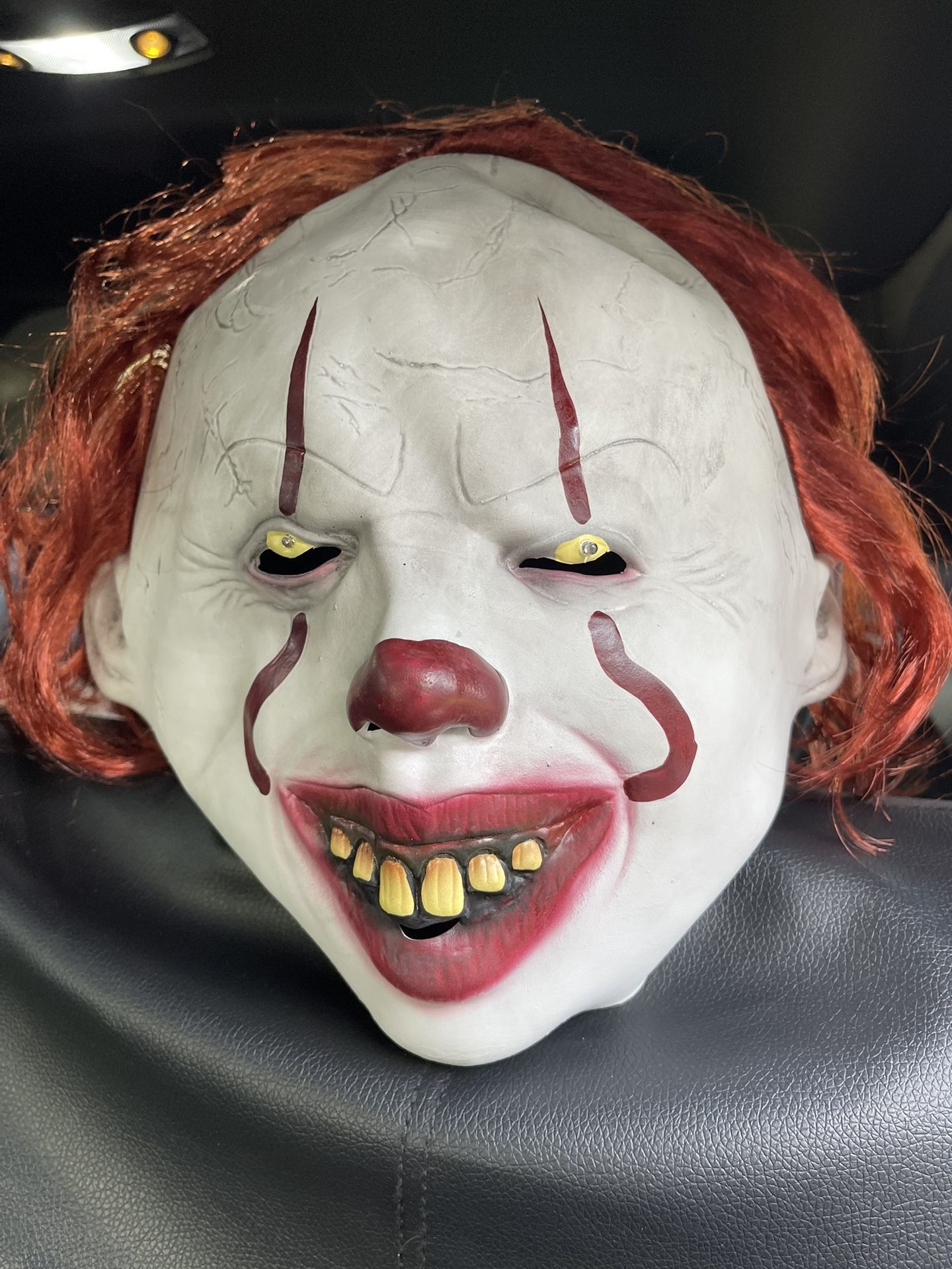 Evil clown mask