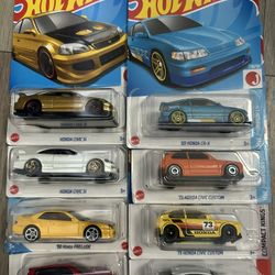 Hot Wheels Mainline Hondas Civic Si Custom Prelude