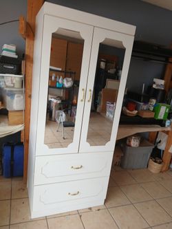 White dresser