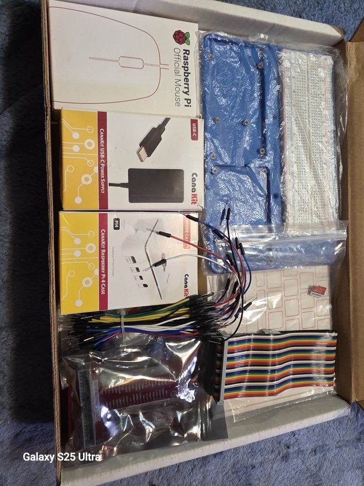 Trade or sale brand new in the boxes complete raspberry pi p4 bundle