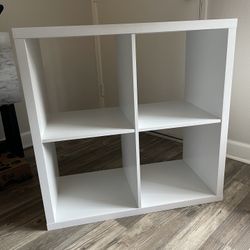 White 4 Cube Cubby