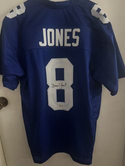 Authentic Daniel Jones Autographed Jersey