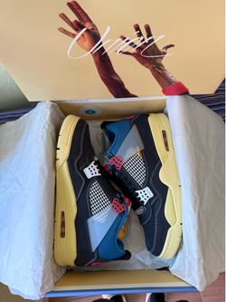 Jordan 4 union off noir deadstock size 9