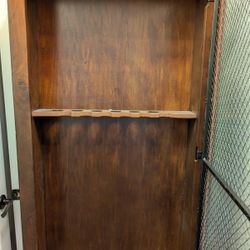Wooden Gun Safe With Lock