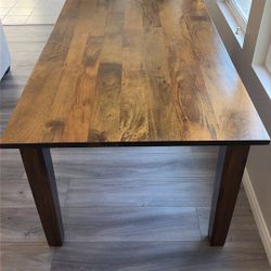 Crate and Basque Dining Table 65”x38”