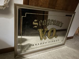 Vintage Seagram Beer Minor Sign 