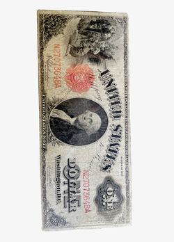 1917 US One Dollar Note