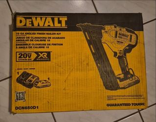 DEWALT

Brand new DEWAL...

<

Ideal for trim, crown molding, baseboards, door & window casings, and finish carpentry

Retail is significantly higher-