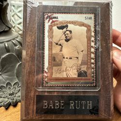 Babe Ruth GUYANA Baseball Card