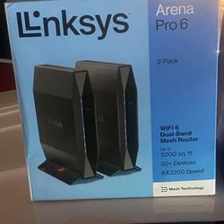 Linksys  Arena Pro 6 Wifi 6 Dual Band Router 