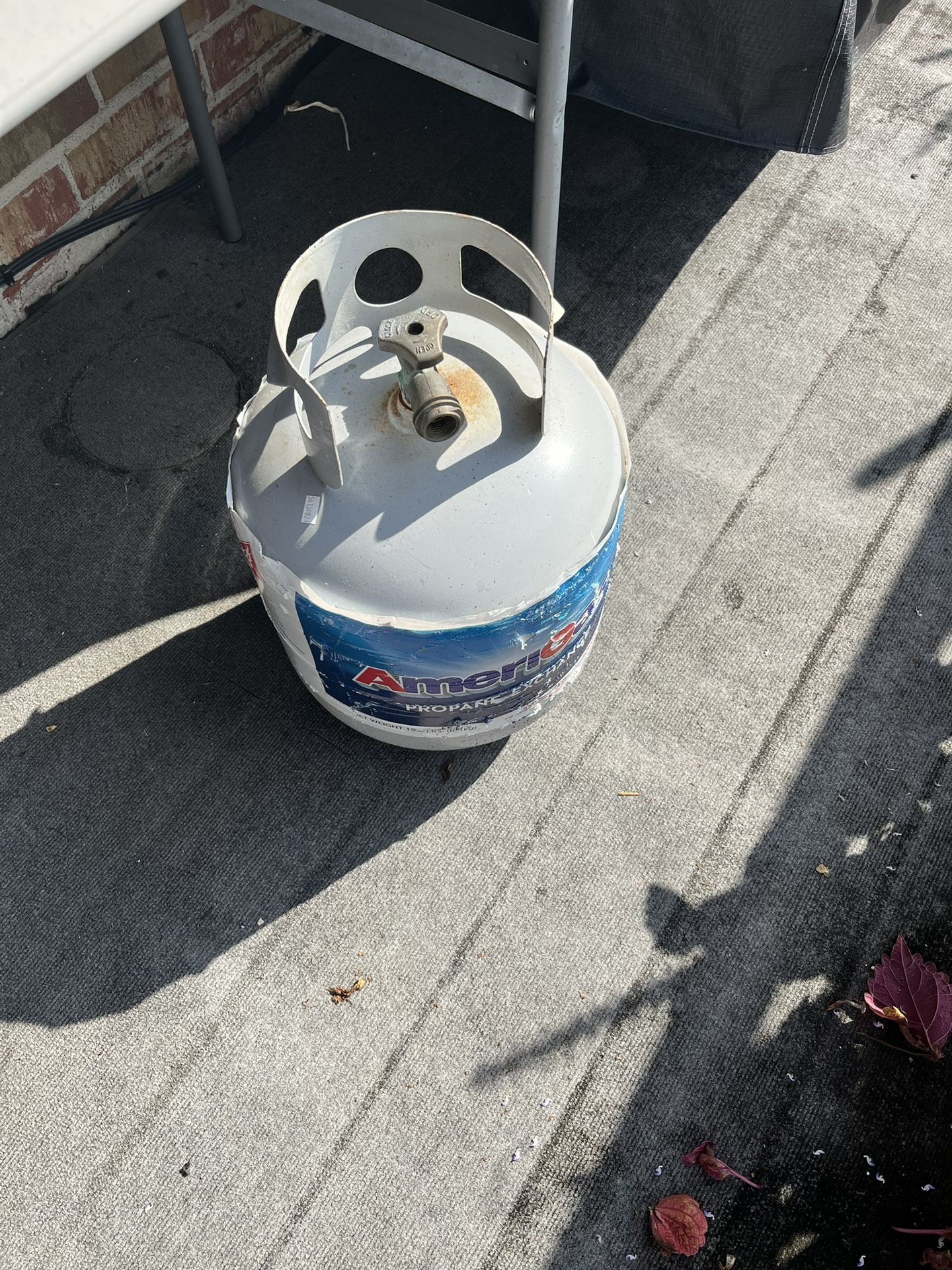 Propane Tank Empty