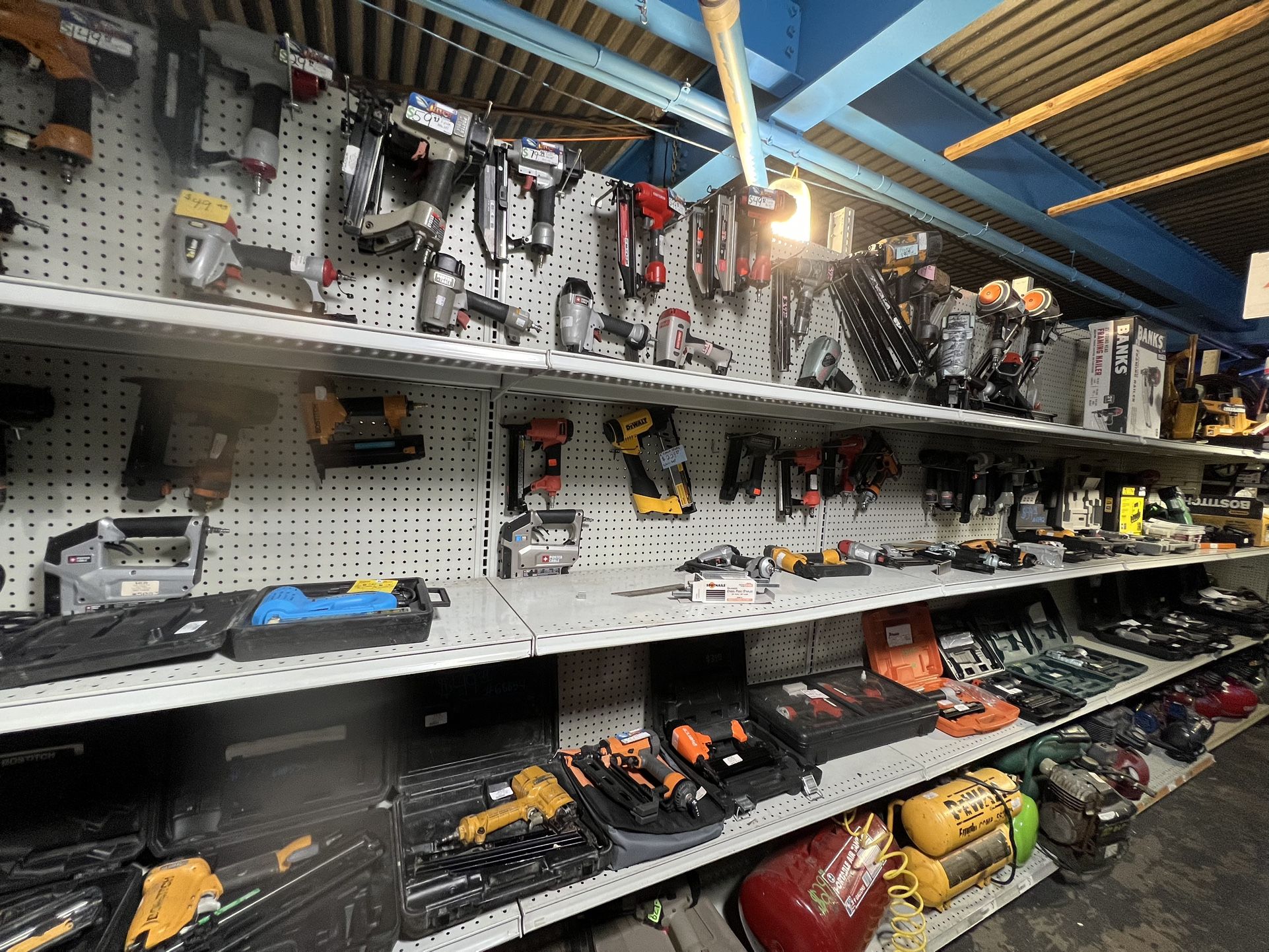 Nailers , Finish Nailers , framing nailer and more pick up only PRICES START AT $29 AND UP!!