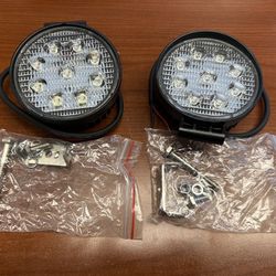 Voltage Automotive Round LED Offroad Spotlights