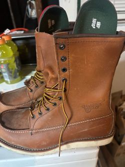 10.5 redwing boots used 1 day