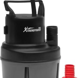 1/6HP Submersible Water Utility Pump, 1100 GPH Portable Sump Pump for Pool Draining, Pool Cover Pump 10 FT Cord for Basements, Pool, Fountains, Hot Tu