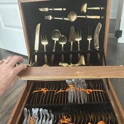 Vintage Bronze Flatware 
