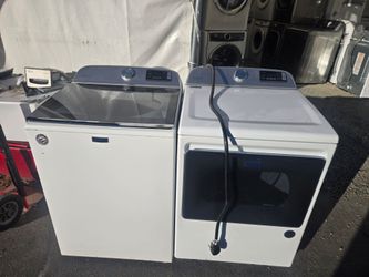 Maytag Commercial Washer And Dryer Set Electric Topload